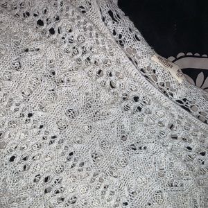 hollister knit crop top